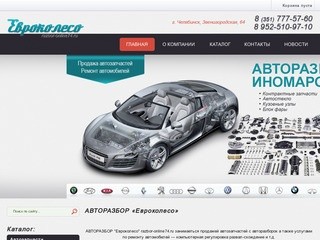 АВТОРАЗБОР «Евроколесо»  в Челябинске