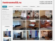 Снять квартиру посуточно в Нижнем Новгороде