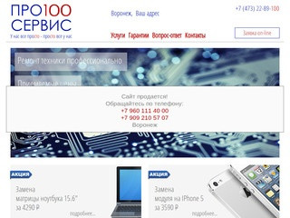 ПРО100СЕРВИС - Сервисный центр в Воронеже