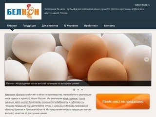 Продажа мяса курицы и яйца куриного оптом и в розницу в Москве и центральной России
