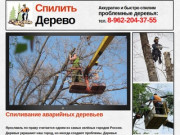 Спилить дерево - акуратное удаление проблемных деревьев или их частей в г.Ярославле и области