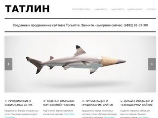 Студия интернет-маркетинга "Татлин": создание сайтов в Тольятти