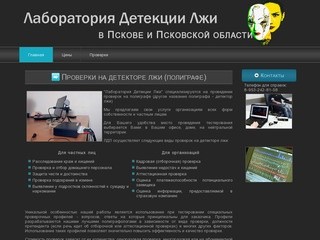 Проверки на детекторе лжи (полиграфе) в Пскове и Псковской области