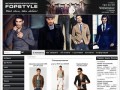 Стильная мужская одежда в Москве - купить мужскую одежду в Интернете недорого