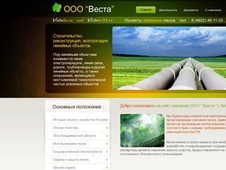 Проекты освоения лесов во Владимирской области - ООО 