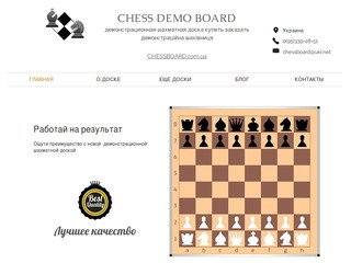 Демонстрационная шахматная доска (Украина, Львовская область, Львов)