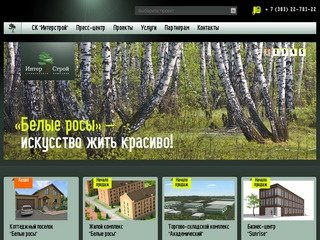 Строительная компания «ИнтерСтрой» г. Новосибирск