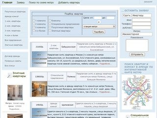 Аренда квартир, сдать или снять квартиру комнату в Москве - ArendBaza.Ru 