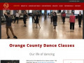 Сайт школы танцев