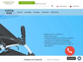 Детские коляски Yoya , интернет магазин детских колясок и товаров в Красноярске