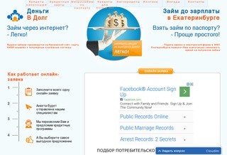Кредит наличными в Екатеринбурге - взять в банке по паспорту или двум документам 