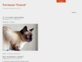 Питомник "Клякса" | Настоящие сиамские кошки в Туле