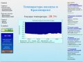 Krastemp.ru: Текущая температура воздуха в Красноярске