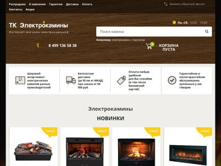 Электрокамин купить в Москве в интернет-магазине — компания «Электрокамины»