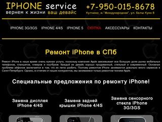 Ремонт iPhone в СПб
