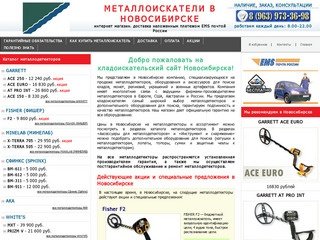 Металлоискатели в Новосибирске купить продажа металлоискатель цена металлодетекторы