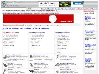 Www.nnov-ru.ru : Нижний Новгород и Нижегородская область - доска бесплатных объявлений