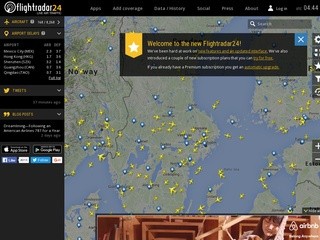 flightradar24 - все самолёты онлайн