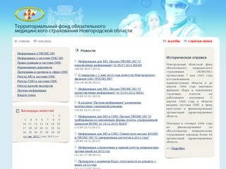 Территориальный фонд обязательного медицинского страхования Новгородской области