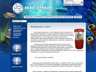 Аква-студия, Уфа, Информация о сайте