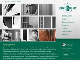 Евродвери — салон межкомнатных дверей