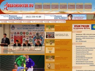 Пляжный футбол в мире, России и Санкт-Петербурге