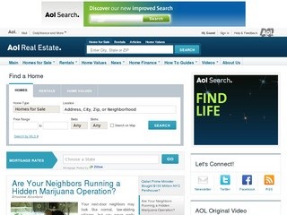 Real Estate - Real Estate Listings, Sales, Rentals &amp; More - AOL Real Estate (Get real estate needs at your fingertips. Find real estate listings, local real estate, real estate sales, real estate rentals and real estate news with market information)
