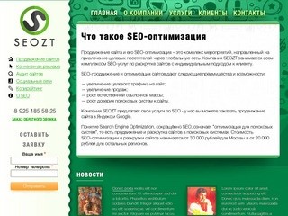 SEOZT | Продвижение сайтов и аудит в Москве